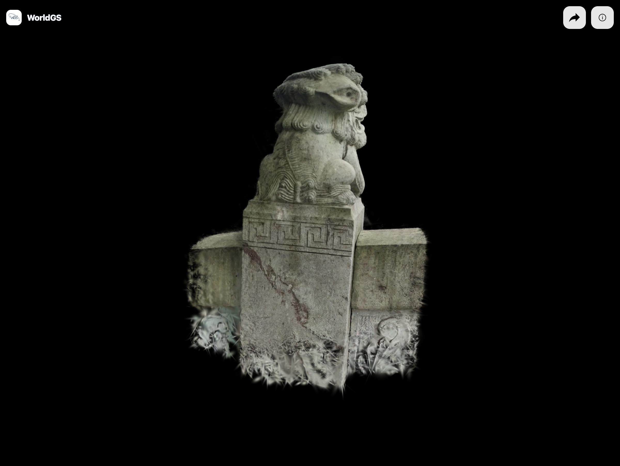 石狮 3D 重建案例
